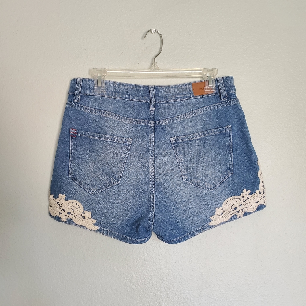 BDG Urban Outfitters Erin HIgh Rise Denim Shorts - Picture 5 of 8